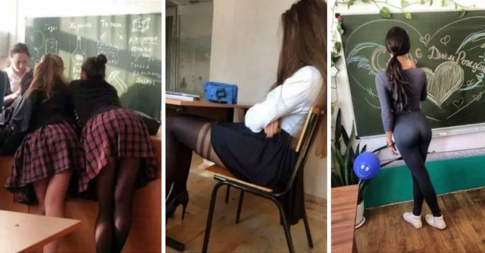 Секс С Русскими Учительницами В Классе