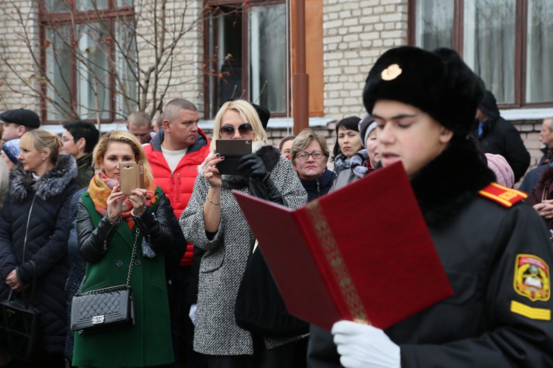 Новости гомеля. Университет гражданской защиты Гомель присяга.