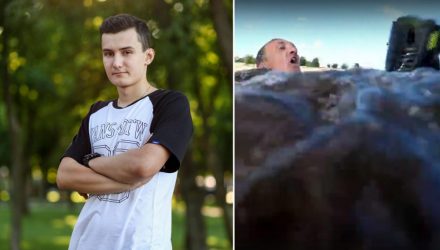 Мозырянина, который спрыгнул с моста, спас 15-летний подросток (видео)
