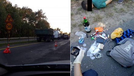 Спрятал наркотики в калоше. Стали известны подробности резонансной операции по задержанию и последующего ДТП под Речицей
