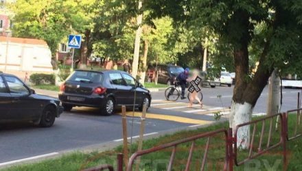 По улицам белорусского города шахтёров разгуливала голая женщина