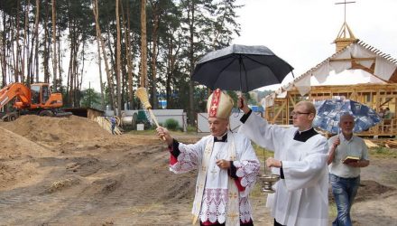 В Гомеле началось строительство нового костёла католиков. Каким он будет - фото
