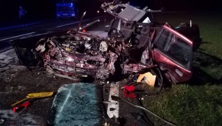 Жуткое ДТП на гомельской трассе: автомобиль разорвало на куски, погибла беременная девушка – её нашли в багажнике