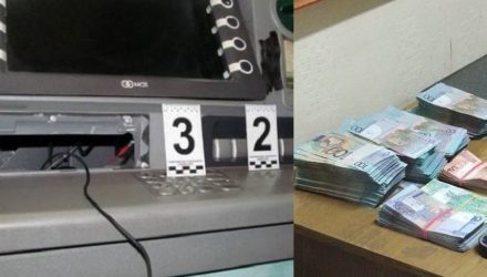 В Минске выпотрошены два банкомата. Рядом милиция задержала россиянина с рюкзаком денег – 146 тысяч рублей