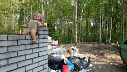 В Гродно в мусорном контейнере обнаружили труп новорождённого ребёнка. Его "маму" ищут