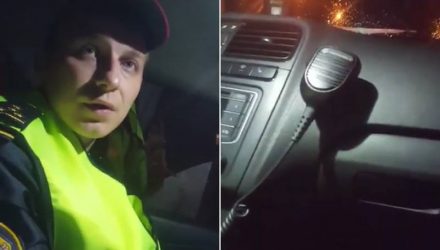 В Гомеле принципиальный гражданин отказался отключить запись видео по требованию инспектора ГАИ и теперь может заплатить 1225 рублей штрафа