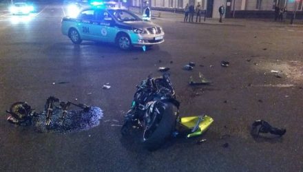 ГАИ: На Гомельщине в текущем году произошло 25 мотоаварий, в которых погибли 4 водителя