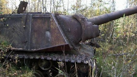 На Гомельщине нашли боевой танк