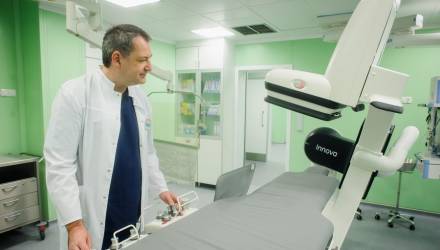 Реконструированная операционная эндоваскулярной хирургии открылась в Гомеле