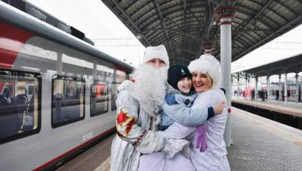 БЖД пустит на новогодние и рождественские праздники 138 дополнительных поездов