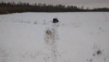 Опасное развлечение: белорус погиб, катаясь на снегоходе