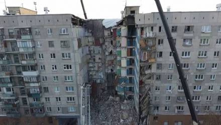 Житель Магнитогорска снял с дрона страшные последствия взрыва дома. И этим очень помог спасателям