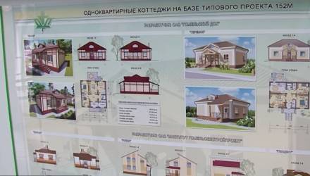 Дом за три дня? Это реально! Жильё из готовых блоков собирают в Гомельской области (видео)