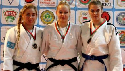 Алина Пасталовская из филиала СДЮШОР Гомельского района стала чемпионкой страны по дзюдо среди юниоров и юниорок