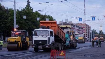 Стала известна сумма, которую планируют потратить на ремонт дорог в Гомеле