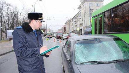 В отношении водителя, сбившего женщину в Гомеле, возбуждено уголовное дело