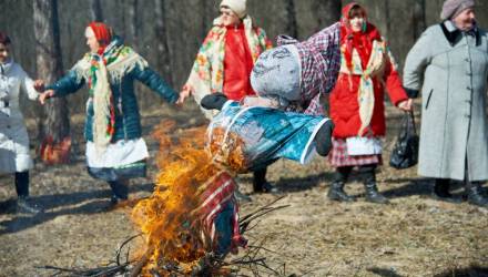 Обряд «Гуканне вясны» провели в Гомеле