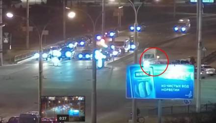 Смертельный наезд маршрутки на ребёнка в Бресте попал на видео