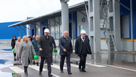 Председатель Гомельского облисполкома Владимир Дворник посетил ОАО "Мозырьсоль"