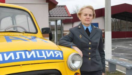 Единственная в республике женщина – начальник МРЭО служит в Житковичах