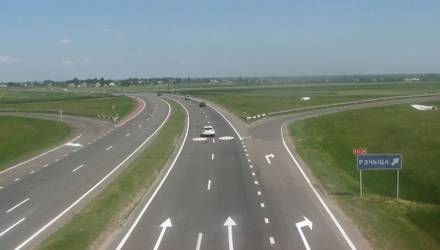 К расширению до четырёх полос участка автодороги Гомель-Калинковичи приступят в 2020 году