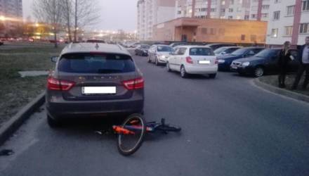 В Гомеле водитель сбил 9-летнего школьника на велосипеде