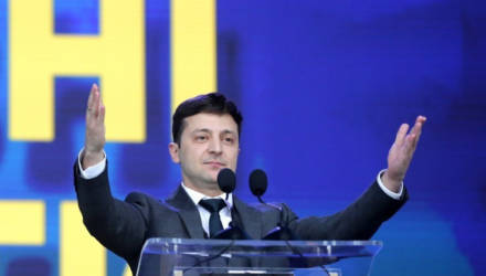 "Мы сделали это вместе". У Зеленского, по данным экзитпола, 73%