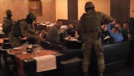 Милиция прервала сходку вора в законе и смотрящих за регионами – видео