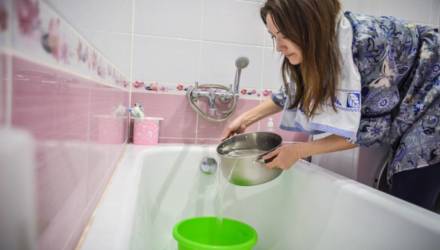 График отключения горячей воды в Гомеле в июне