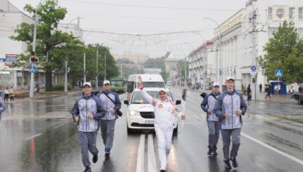 В связи с эстафетой «Пламя мира» в Гомеле будет изменено движение транспорта