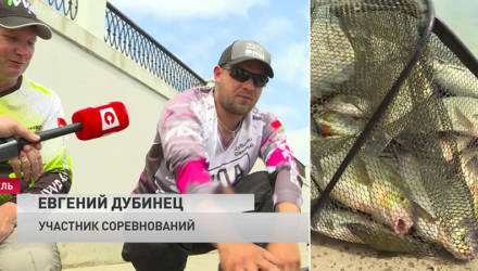 «Рыбы у нас хватает». Кубок Гомеля по рыбной ловле собрал на набережной Сожа 35 команд со всей Беларуси
