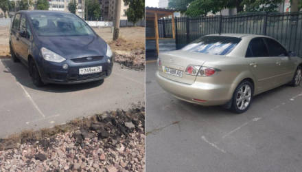 «МакДональдс» объявил о поиске владельцев Ford и Mazda 6 с российскими и украинскими номерами на месте строительства гомельского ресторана