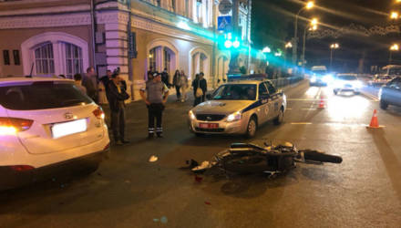 У водителя авто стаж вождения – 2 месяца. В Гомельской ГАИ рассказали подробности резонансного ДТП с мотоциклистом