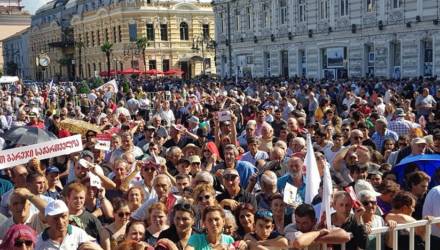 В Грузии прошёл митинг за восстановление отношений с Россией