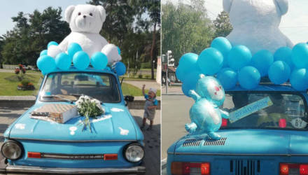 Белорус купил "запорожец", чтобы встретить жену из роддома. А тот за день до события сломался
