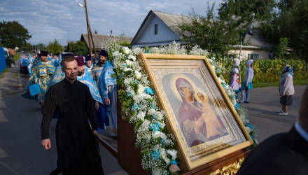 В Гомель прибыла чудотворная икона Божией Матери «Югская»