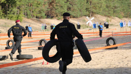 В Гомеле подведены итоги XV республиканского смотра-конкурса профмастерства ППСМ и ОМОН