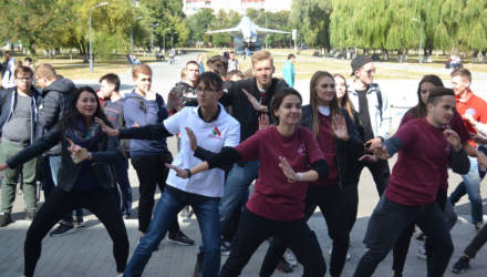 В Гомеле проходит трёхдневная спортивно-танцевальная зарядка