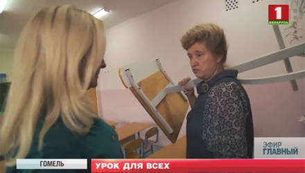Инцидент в школе Гомеля и реакция на него – урок всем чиновникам. Сюжет БТ