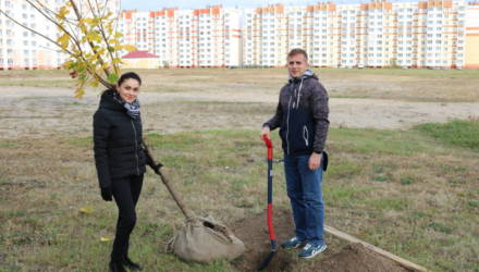 В Новобелицком районе Гомеля состоялся субботник