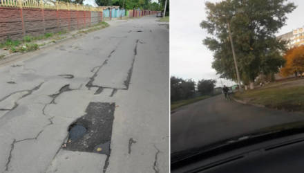 "Наконец-то можно нормально ездить". Гомельчанин поблагодарил дорожников за хорошую работу