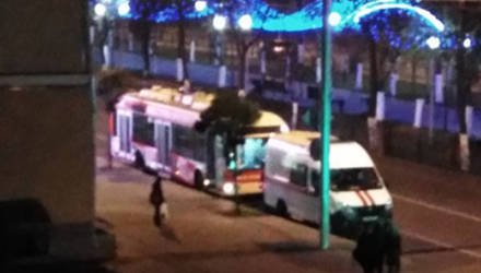 В Гомеле в троллейбусе скоропостижно скончался мужчина