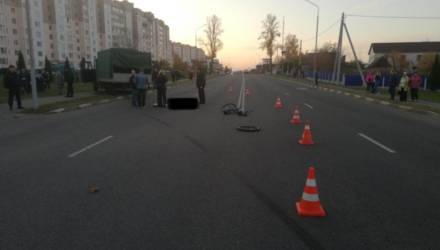 В Жлобине грузовик насмерть сбил 13-летнего мальчика на велосипеде