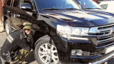 На польской границе у белоруса изъяли Toyota Land Cruiser стоимостью 83.000 долларов
