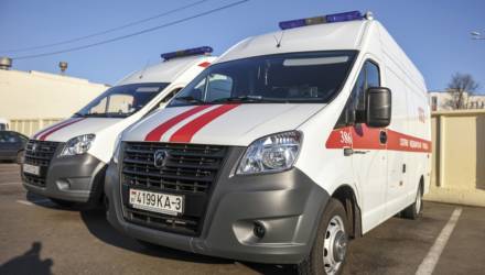 Амбулатория на колёсах: в гомельском автопарке скорой медицинской помощи три новых автомобиля