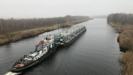 "Белоруснефть" поставила дизтопливо по Днепро-Бугскому водоканалу из Мозыря в Брест