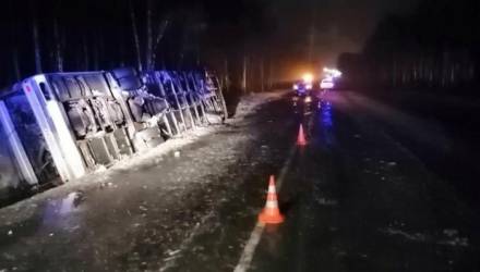 24 граждан Беларуси, включая троих детей, пострадали в аварии с автобусом под Псковом
