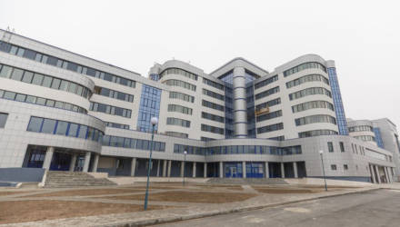 В Гомеле почти завершено строительство здания взрослой поликлиники в 17-м микрорайоне