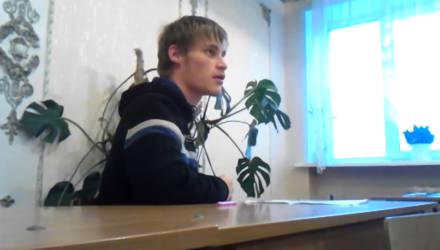 "С хрена ли". Гомельский лицеист развёл диспут с преподавателем о половой ориентации, взятках и уважении, но потом устал и ушёл курить