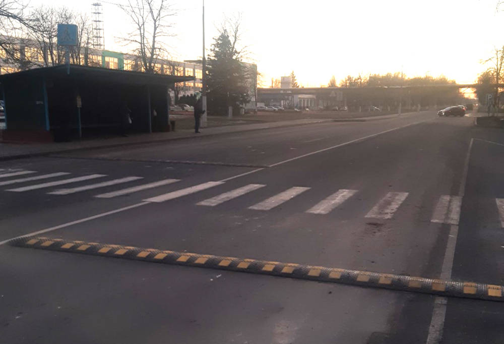 Приподнятый пешеходный переход появился в Светлогорске
